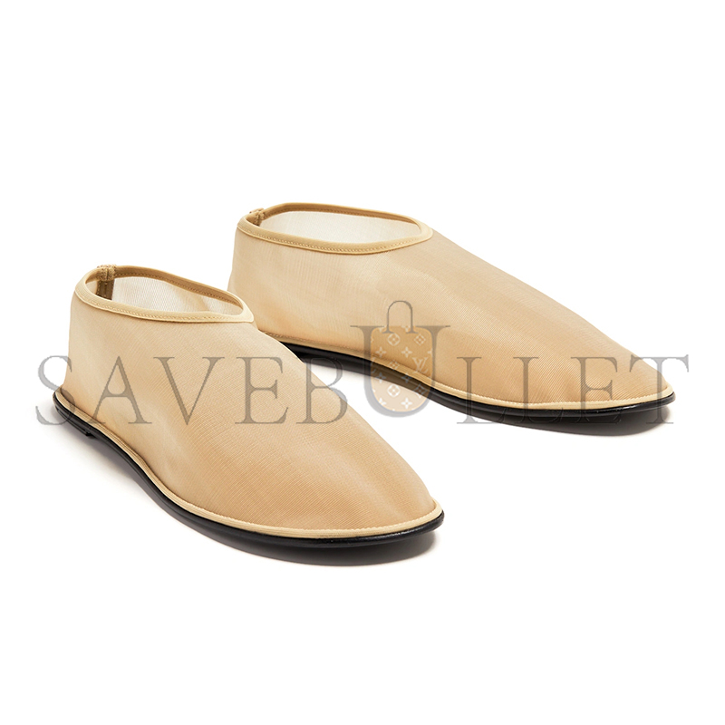 THE ROW SOCK SHOE IN NUDE NATURAL F1148AW20NUD